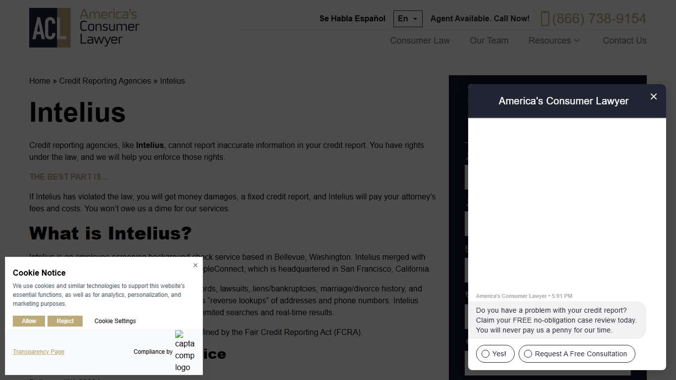 Stop Intelius | America’s Consumer Lawyer